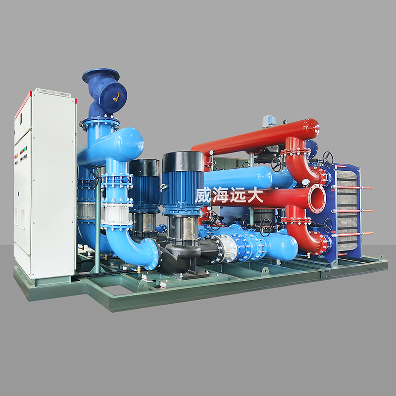 浙江水-水板式換熱機組1